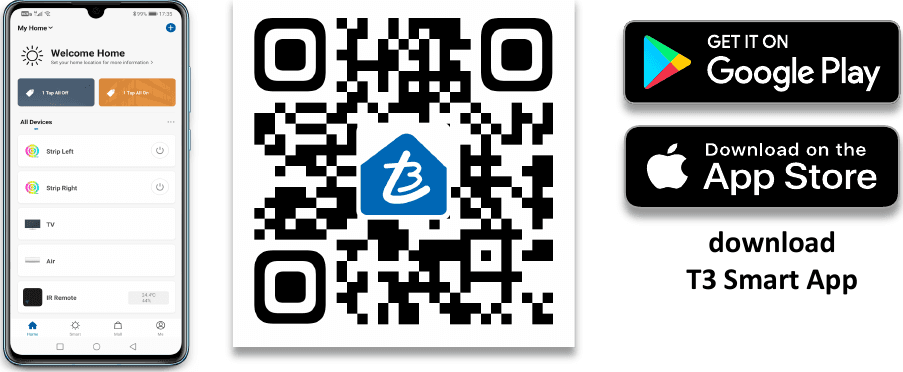 Die T3 Smart App herunterladen